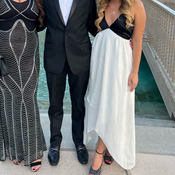 [Anna October] Josephine Maxi Dress Black and White XS - Picture 6 of 6